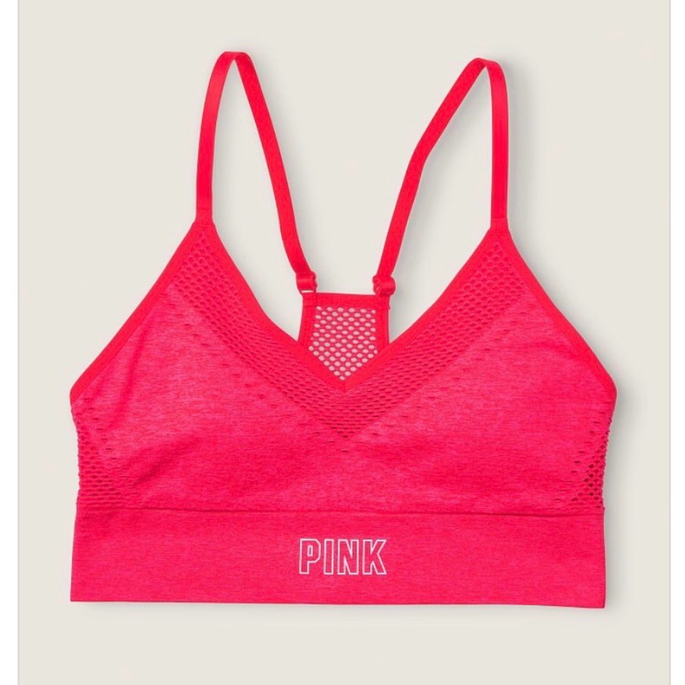 Pink Victoria's Secret Bright Pink Bralette